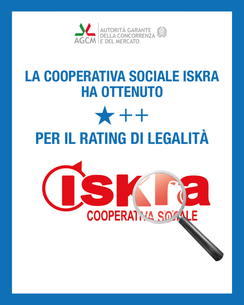 Riconoscimento di Legalità: La Nostra Cooperativa Ottiene un Importante Rating di Legalità!